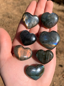 Labradorite Heart Intuitively Selected*