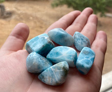 Load image into Gallery viewer, 1 Larimar Med Tumble