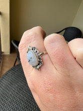 Load image into Gallery viewer, Moonstone Sterling Ring Size 9*!