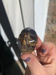 Citrine Skull