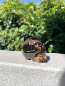 Smokey Citrine Skull*