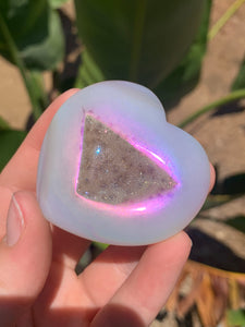 Aura Agate Druzy Star*