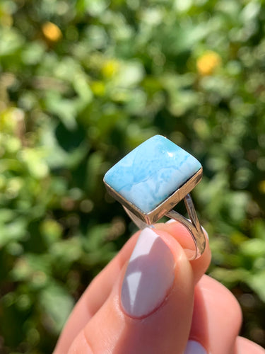 Larimar Ring Size 8*!