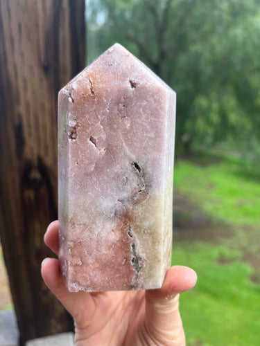 Pink Amethyst Tower #3