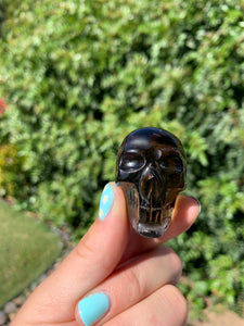 Smokey Citrine Skull*