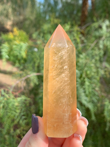 Honey Optical Calcite Tower*