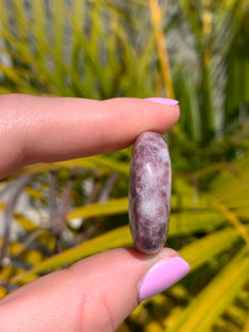 1 Lepidolite Drilled Pendant Intuitively Selected*