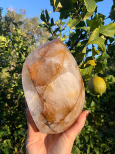 Golden Healer Quartz Flame*