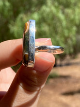 Load image into Gallery viewer, Ocean Jasper Triangle Ring Size 6.5*!