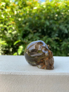 Smokey Citrine Skull*