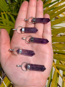 1 Amethyst Pendant Intuitively Selected*