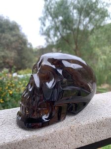 Honey Citrine Skull*