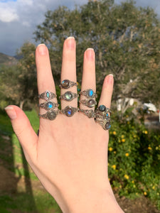 Labradorite Sterling Silver Ring