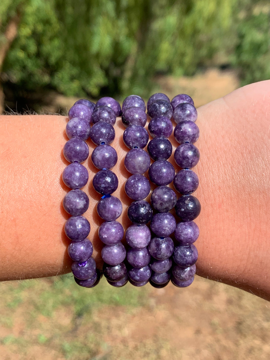 1 Lepidolite Bracelet Intuitively Selected*