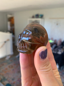 Citrine Skull