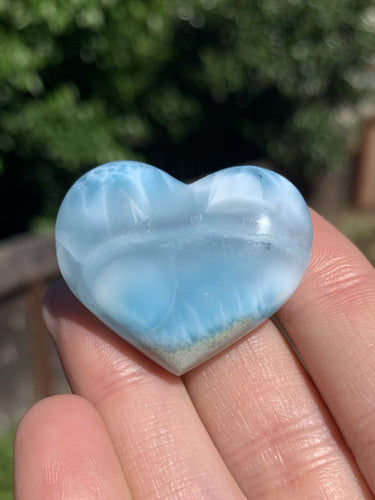 Larimar Rounded Heart