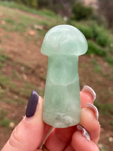 Load image into Gallery viewer, Green Fluorite Mushroom*