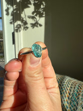 Load image into Gallery viewer, Apatite Gem Rough Sterling Ring Size 8.75