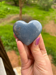 Angelite Heart