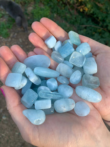 1 Aquamarine Tumble High Grade