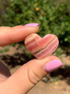 Rhodochrosite Heart*