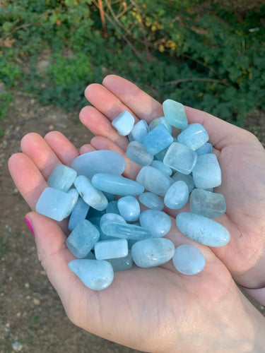 1 Aquamarine Tumble High Grade