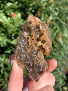 Rutile Smokey Cluster unique formation*