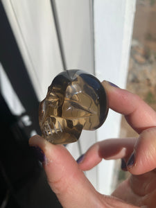 Citrine Skull