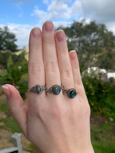 Labradorite Sterling Silver Ring